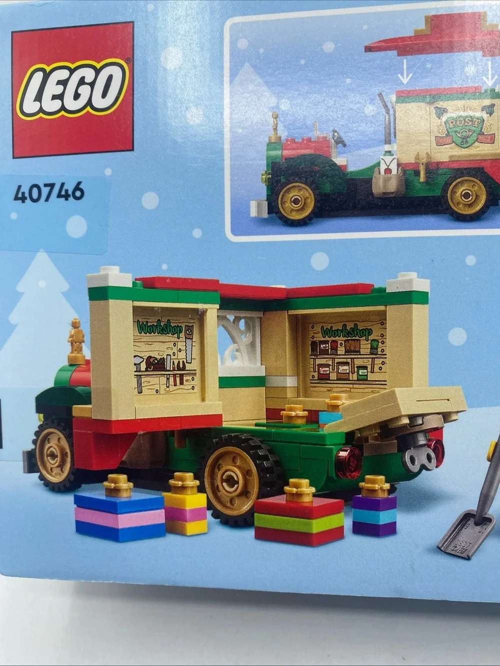LEGO Santa's Delivery Truck (40746) 224pcs New/Sealed 2025 Christmas Holiday Elf